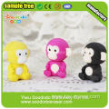 Adorable Puzzle animal 3D pencil eraser